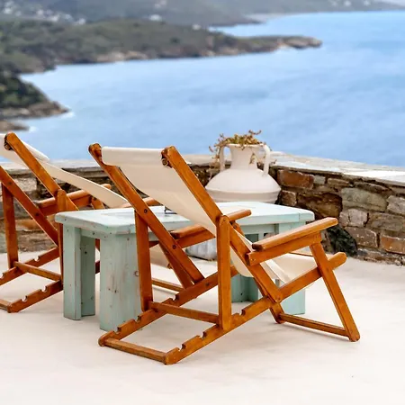 Spacious & Cozy Flat - 5 Mins To Bay Apartment Batsi (Andros)